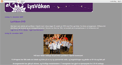 Desktop Screenshot of lysvaken.blogspot.com