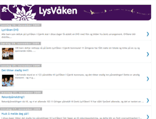 Tablet Screenshot of lysvaken.blogspot.com