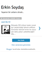 Mobile Screenshot of erkinsoydas.blogspot.com