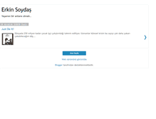 Tablet Screenshot of erkinsoydas.blogspot.com