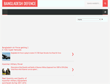 Tablet Screenshot of bangladeshdefence.blogspot.com