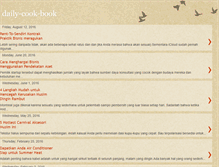 Tablet Screenshot of daily-cook-book.blogspot.com