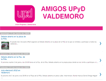 Tablet Screenshot of amigosupydvaldemoro.blogspot.com