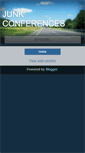 Mobile Screenshot of junk-conferences.blogspot.com
