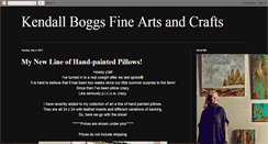 Desktop Screenshot of kendallboggsfineart.blogspot.com