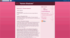 Desktop Screenshot of harlemshadows.blogspot.com