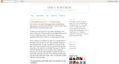 Desktop Screenshot of inninaturen.blogspot.com