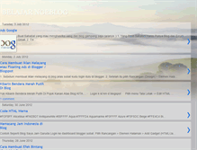 Tablet Screenshot of belajar-bloger-bagus.blogspot.com