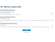 Tablet Screenshot of mrwarriorcustomgolf.blogspot.com