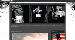 Desktop Screenshot of believeyourbeautiful.blogspot.com