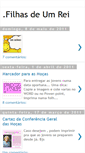 Mobile Screenshot of filhasdeumrei.blogspot.com