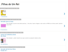 Tablet Screenshot of filhasdeumrei.blogspot.com