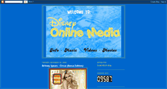 Desktop Screenshot of disneyonlinemedia.blogspot.com