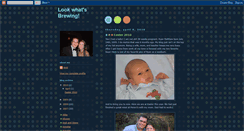 Desktop Screenshot of lookwhatsbrewing.blogspot.com