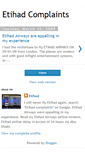 Mobile Screenshot of etihadcomplaints.blogspot.com