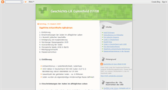 Desktop Screenshot of geschichtslk.blogspot.com