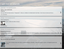 Tablet Screenshot of liveonislands.blogspot.com