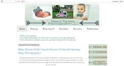 Desktop Screenshot of gracetolmanphotography.blogspot.com