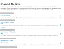 Tablet Screenshot of itsaboutbeer.blogspot.com