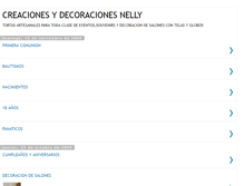 Tablet Screenshot of creacionesydecoracionesnelly.blogspot.com