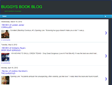 Tablet Screenshot of buggysbookblog.blogspot.com