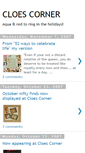 Mobile Screenshot of cloescorner.blogspot.com