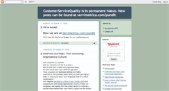 Desktop Screenshot of customerservicequality.blogspot.com