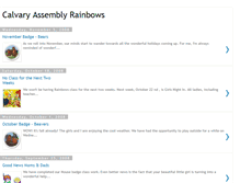 Tablet Screenshot of calvaryrainbows.blogspot.com