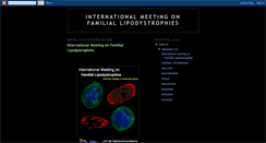 Desktop Screenshot of meetinglipodistrophies.blogspot.com