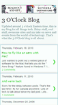 Mobile Screenshot of 3oclockblog.blogspot.com