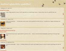 Tablet Screenshot of andreaglutenfri.blogspot.com
