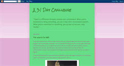Desktop Screenshot of 30daysofcommitment.blogspot.com