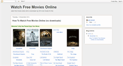 Desktop Screenshot of how-2-watch-free-movies-online.blogspot.com