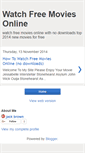 Mobile Screenshot of how-2-watch-free-movies-online.blogspot.com