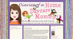 Desktop Screenshot of homedaycaremomspage.blogspot.com