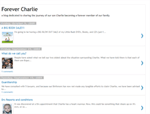 Tablet Screenshot of forevercharlie.blogspot.com