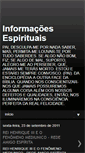 Mobile Screenshot of informaesespirituais.blogspot.com