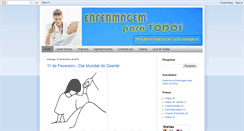 Desktop Screenshot of enfermagem-para-todos.blogspot.com