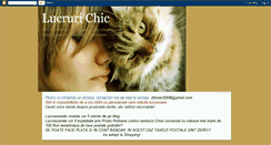 Desktop Screenshot of lucruri-chic.blogspot.com