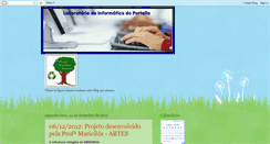 Desktop Screenshot of laboratoriodeinformaticadoportella.blogspot.com