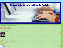 Tablet Screenshot of laboratoriodeinformaticadoportella.blogspot.com