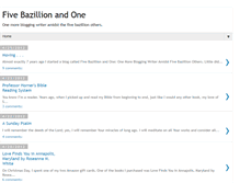 Tablet Screenshot of fivebazillionandone.blogspot.com