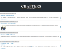 Tablet Screenshot of chaptersbookstoredublin.blogspot.com