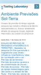 Mobile Screenshot of ambienteprevisoes.blogspot.com
