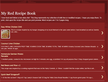Tablet Screenshot of myredrecipebook.blogspot.com