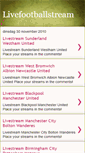 Mobile Screenshot of livefootballstream.blogspot.com