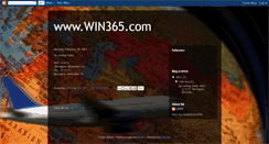 Desktop Screenshot of 365win.blogspot.com