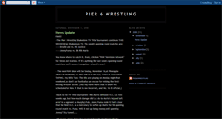 Desktop Screenshot of pier6wrestling.blogspot.com