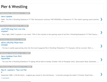 Tablet Screenshot of pier6wrestling.blogspot.com