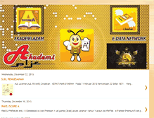 Tablet Screenshot of akademiazam-scorea.blogspot.com